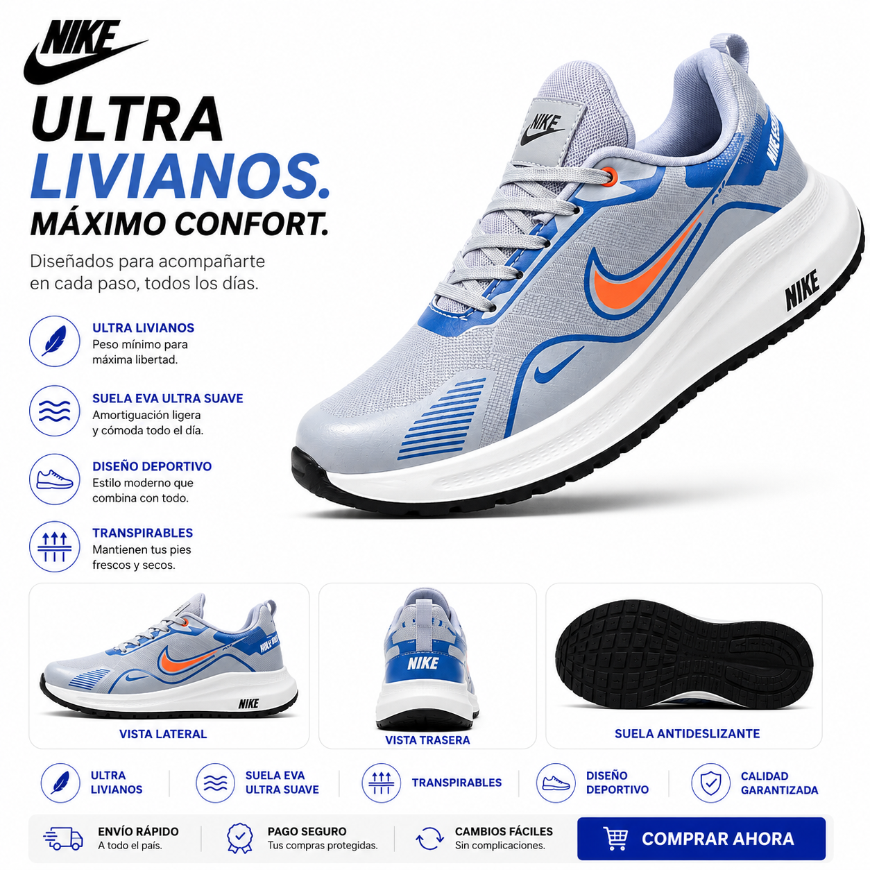 Nike AeroFlex (suela EVA)